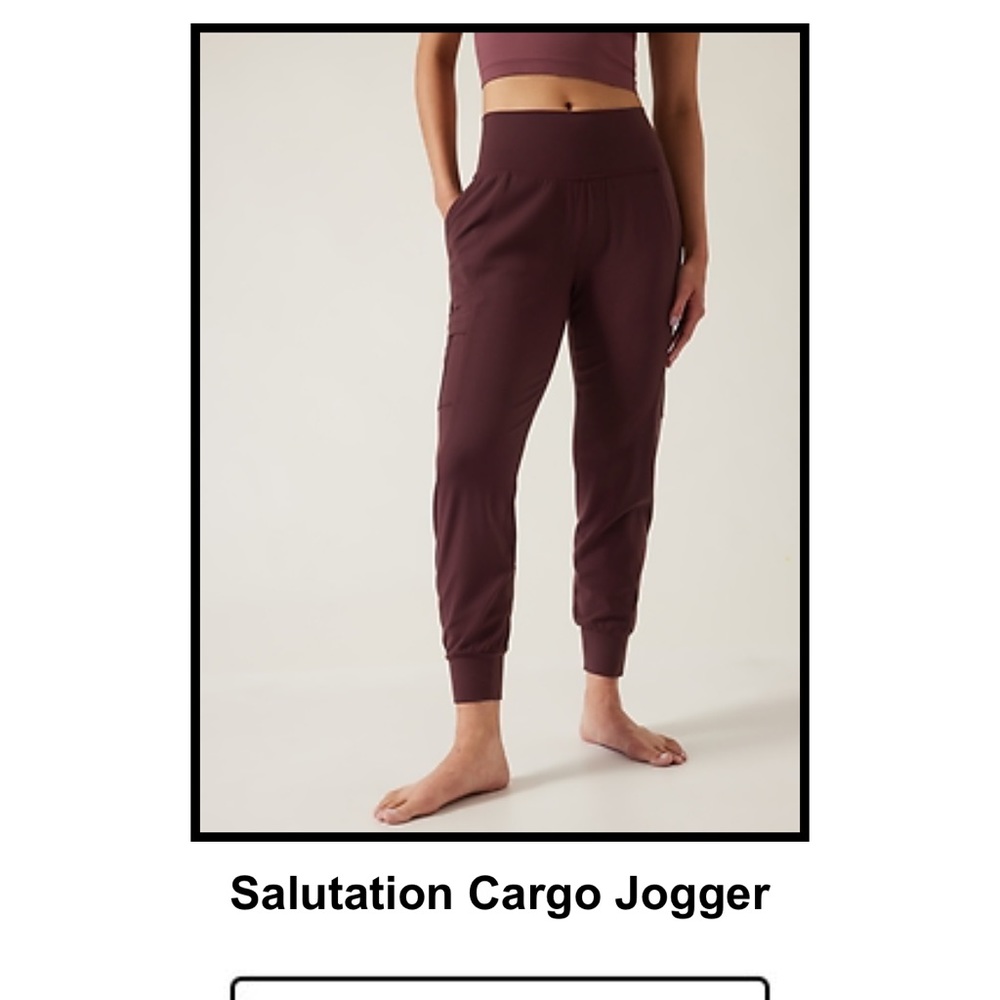 Athleta Salutation cargo joggers